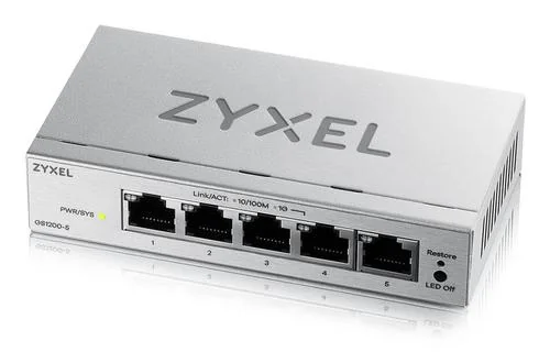 Tinklo įrenginį ZYXEL GS1200-5 V3