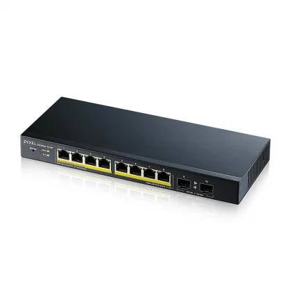 Tinklo įrenginį ZYXEL Switch GS1900-10HP V2 8xGBe PoE 2xSFP