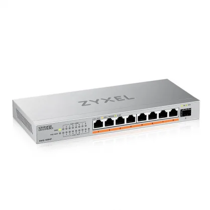 Tinklo įrenginį ZYXEL Switch XMG-108HP 8x2.5Gbe 1xSFP