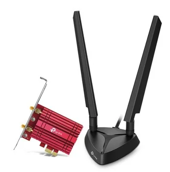 TP-LINK | Archer TXE75E AXE5400 Tri-Band Wi-Fi 6E Bluetooth PCI Express Adapter