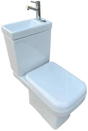 Unitazas Econom WC set 3 in1 White