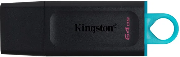 USB raktas Kingston 64GB DataTraveler Exodia USB 3.2 Black/ Teal