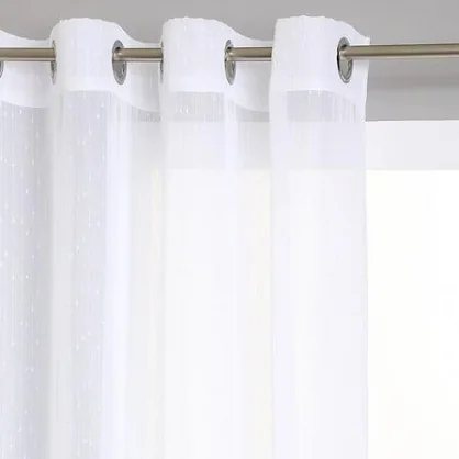 Užuolaidos ATMOSPHERA Striped curtain 140x240cm White