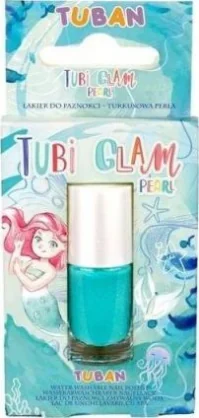 Vaikų kosmetika Tuban TUBAN Lacquer Tubi Glam - turquoise pearl