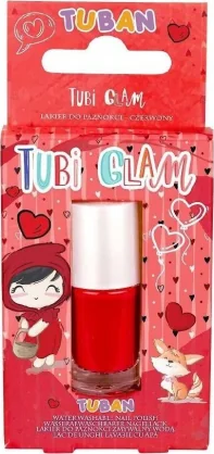 Vaikų kosmetika Tuban TUBAN Tubi Glam Lacquer - red