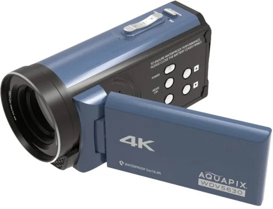 Vaizdo kamera Easypix Aquapix WDV5630 GreyBlue