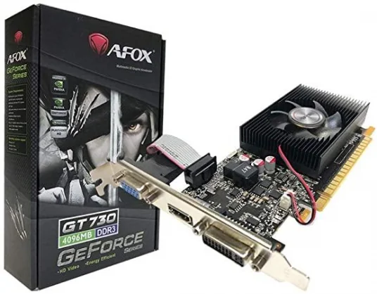 Vaizdo plokštė Afox GeForce GT 730 LP 4GB DDR3 128bit