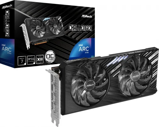 Vaizdo plokštė Asrock Intel Arc A750 Challenger SE OC 8GB GDDR6 256bit