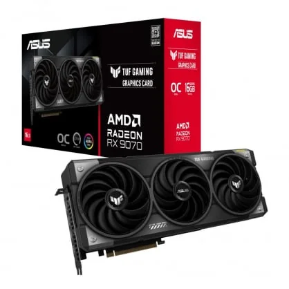 Vaizdo plokštė Asus TUF Gaming Radeon RX 9070 OC Edition