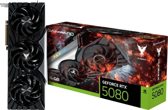 Vaizdo plokštė Gainward GeForce RTX 5080 Phoenix 16GB GDDR7 256bit