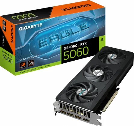 Vaizdo plokštė Gigabyte GeForce RTX 5060 Eagle MAX OC 8GB GDDR7 128bit