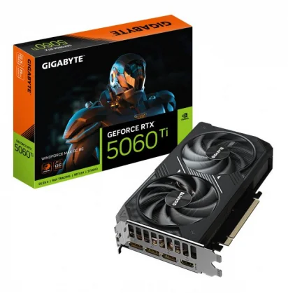Vaizdo plokštė Gigabyte GeForce RTX 5060 Ti Eagle Max 8GB GDDR7 128bit