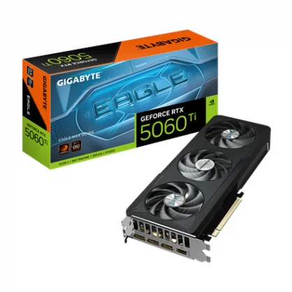 Vaizdo plokštė Gigabyte GeForce RTX 5060 Ti Eagle MAX OC 16GB GDDR7 DLSS4 128bit