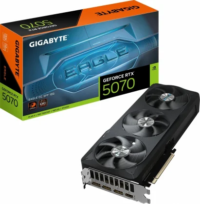 Vaizdo plokštė Gigabyte GeForce RTX 5070 Eagle OC SFF 12GB GDDR7 192bit
