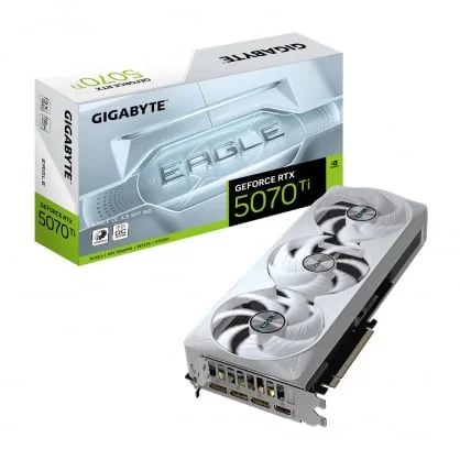 Vaizdo plokštė Gigabyte GeForce RTX 5070 Ti EAGLE OC ICE SFF 16GB GDDR7