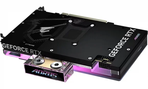 Vaizdo plokštė Gigabyte GeForce RTX 5080 AORUS Xtreme Waterforce WB 16GB GDDR7 256bit