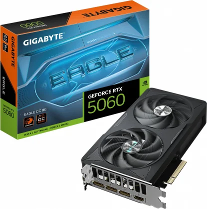 Vaizdo plokštė Gigabyte GeForce RTX5060 Eagle OC 8GB GDDR7 128bit