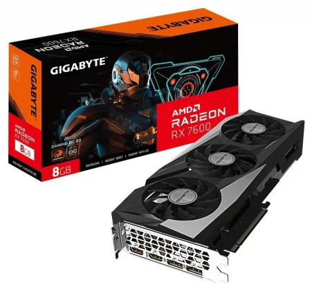 Vaizdo plokštė Gigabyte Radeon RX 7600 Gaming OC 8GB GDDR6 128bit