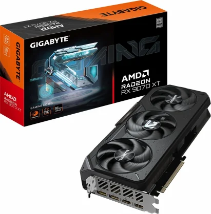 Vaizdo plokštė Gigabyte Radeon RX 9070 XT Gaming OC 16GB GDDR6 256bit