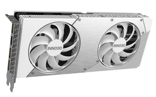 Vaizdo plokštė Inno3D GeForce RTX 5060 Ti TWIN X2 OC 16GB GDDR7 128bit White