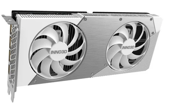 Vaizdo plokštė Inno3D GeForce RTX 5060 Twin X2 OC White 8GB GDDR7 128bit