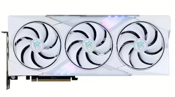 Vaizdo plokštė MSI GeForce RTX 5070 Ti Gaming Trio OC 16GB GDDR7 256 bit White