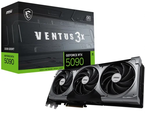 Vaizdo plokštė MSI GeForce RTX 5090 Ventus 3X OC 32GB GDDR7 512bit