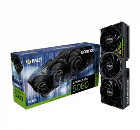 Vaizdo plokštė Palit GeForce RTX 5080 GamingPro 16GB GDDR7 256bit