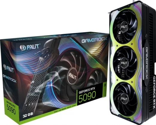 Vaizdo plokštė Palit GeForce RTX 5090 GameRock 32GB GDDR7 512bit