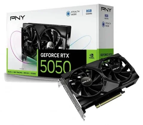 Vaizdo plokštė PNY GeForce RTX 5060 2F 8GB GDDR7 128bit