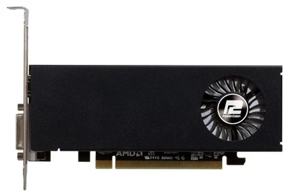 Vaizdo plokštė PowerColor Radeon RX 550 Red Dragon LP 4GB GDDR5 128bit