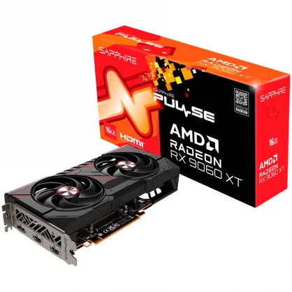 Vaizdo plokštė Sapphire Radeon RX 9060 XT Pulse GAMING OC 16GB GDDR6 128Bit