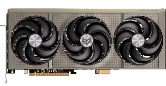 Vaizdo plokštė Sapphire Radeon RX 9070 XT Nitro+ Phantom Link OC 16GB GDDR6 256bit Silver