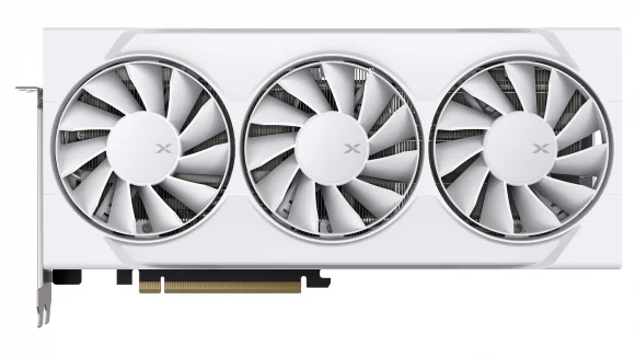 Vaizdo plokštė XFX AMD Radeon RX 9060 XT Gaming OC 16GB GDDR6 128bit White