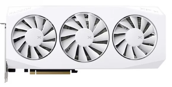 Vaizdo plokštė XFX Radeon RX 9060 XT Mercury OC White 16GB GDDR6 128bit