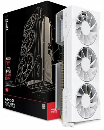 Vaizdo plokštė XFX Radeon RX 9070 Swift White Gaming Edition OC 16GB GDDR6 256bit