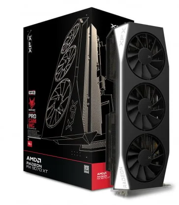 Vaizdo plokštė XFX Radeon RX 9070 XT Mercury Gaming 16GB GDDR6 256bit