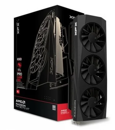 Vaizdo plokštė XFX Radeon RX 9070 XT Quicksilver Gaming 16GB GDDR6 256bit