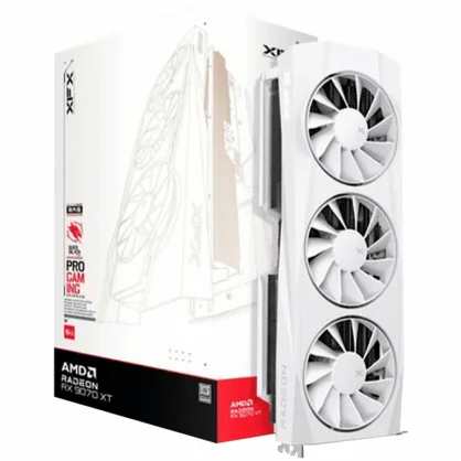 Vaizdo plokštė XFX Radeon RX 9070 XT Quicksilver White 16GB GDDR6 256bit