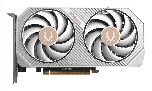 Vaizdo plokštė ZOTAC GeForce RTX 5050 Twin Edge OC White 8GB GDDR6 128bit