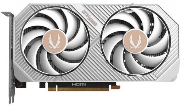 Vaizdo plokštė ZOTAC GeForce RTX 5060 Twin Edge OC White 8GB GDDR7 128bit