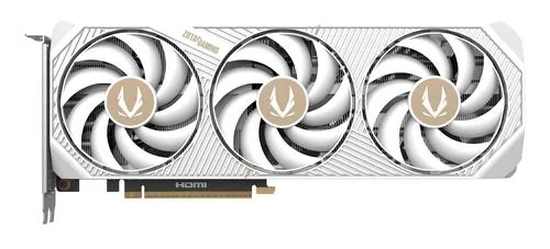 Vaizdo plokštė ZOTAC GeForce RTX 5070 AMP 12 GB GDDR7 192bit White