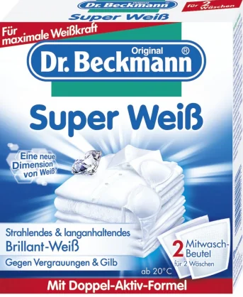Valymo priemonė Dr. Beckmann Baliklis su dėmių valikliu 2x40g
