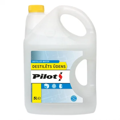Valymo priemonė PILOTS Destilēts ūdens 5L PILOTS