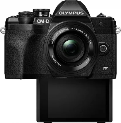 Veidrodinis fotoaparatas Olympus OM-D E-M10 Mark IV + ED 14-42mm EZ Pancake Black