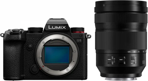 Veidrodinis fotoaparatas Panasonic Lumix S5 + 24-105mm Kit Black