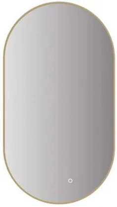 Veidrodis Vento Jotto LED 50x90cm Gold