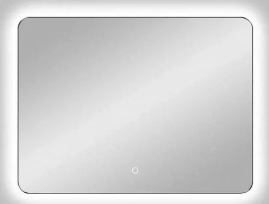 Veidrodis Vento Rome Led 60x80cm White