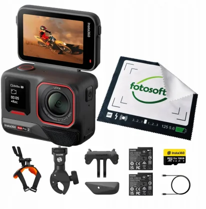 Veiksmo kamera Insta360 Ace Pro 2 Motorcycle Bundle