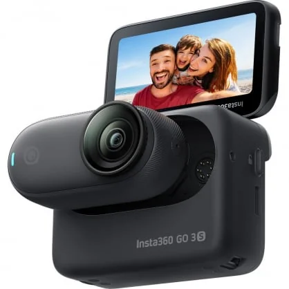 Veiksmo kamera Insta360 GO 3S 128 GB Black